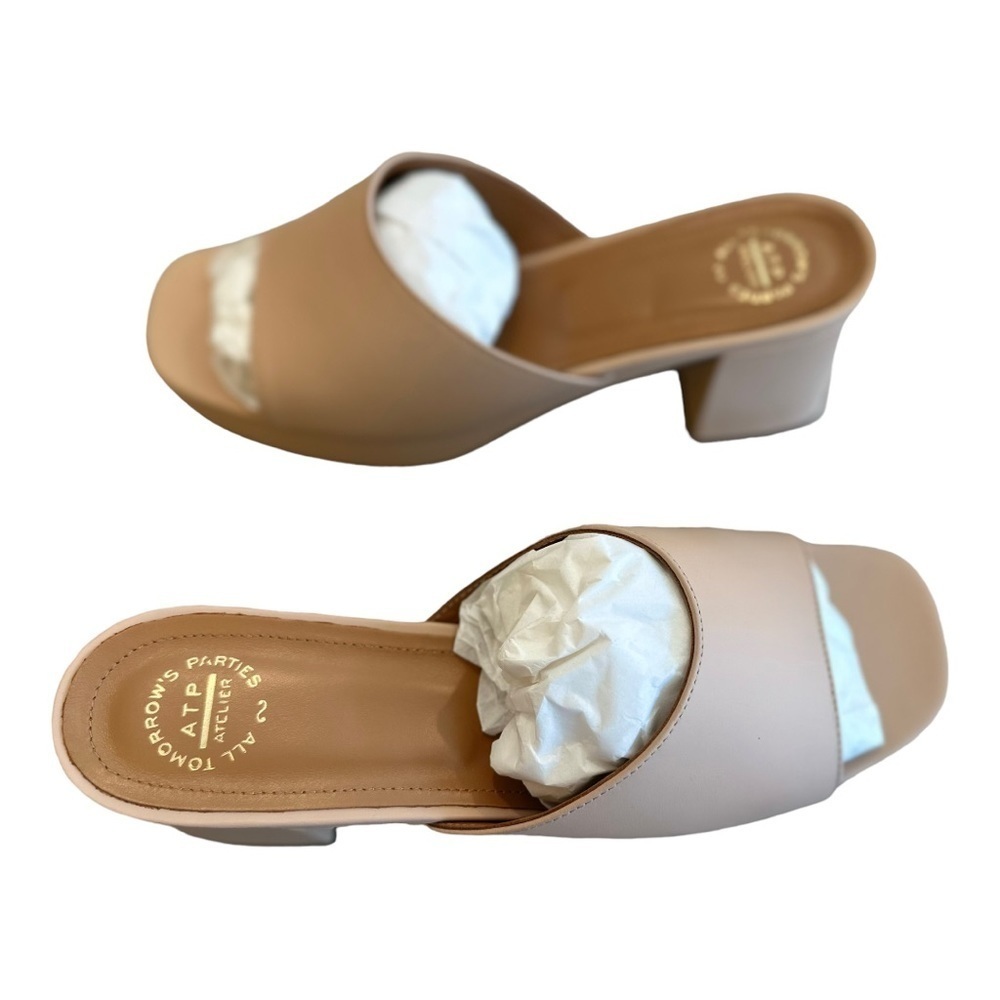 Nwt ATP Atelier Lumezanne Platform Sandals / sand - Picture 5 of 8